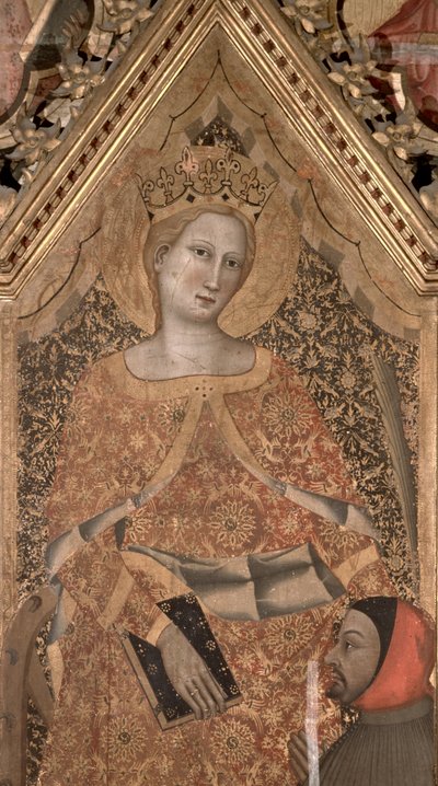 St. Catherine of Alexandria (detail) by Giovanni di Niccolo del Biondo